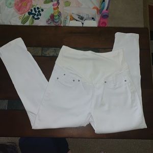 White Maternity Jeans